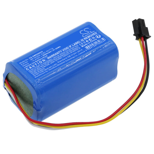 Replacement Battery for Midea | Samsung | Eureka | Ursus Trotter i5 – Vacuum – 2600mAh / 14.4V