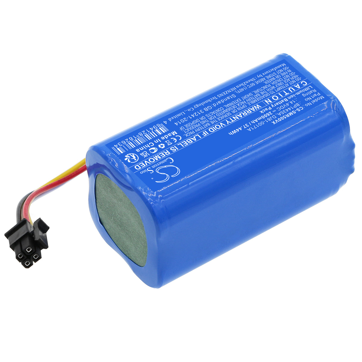 Replacement Battery for Midea | Samsung | Eureka | Ursus Trotter i5 – Vacuum – 2600mAh / 14.4V