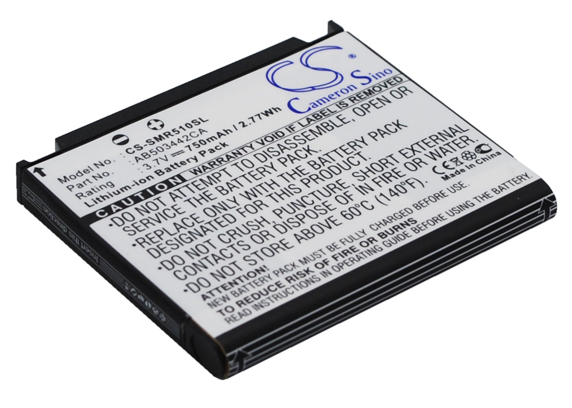 Replacement Battery for Samsung SCH-R500 – Mobile, SmartPhone – 750mAh / 3.7V - image 3