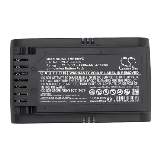 Replacement Battery for Samsung Jet 60 – Vacuum – 2200mAh / 21.6V - image 5