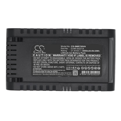 Replacement Battery for Samsung DJ96-00227A – Vacuum – 3000mAh / 21.6V