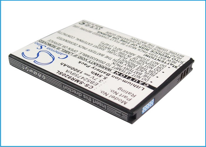 Replacement Battery for Samsung | AT&T | MetroPCS SCH-R920 – Mobile, SmartPhone – 1500mAh / 3.7V - image 1