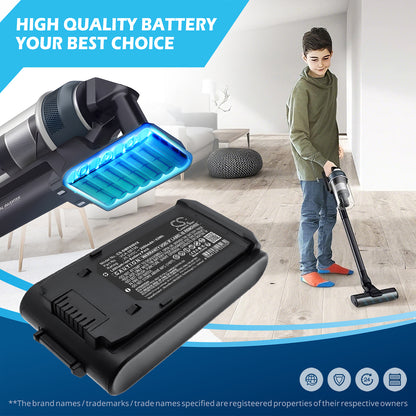 Replacement Battery for Samsung Jet 85 – Vacuum – 2500mAh / 25.2V
