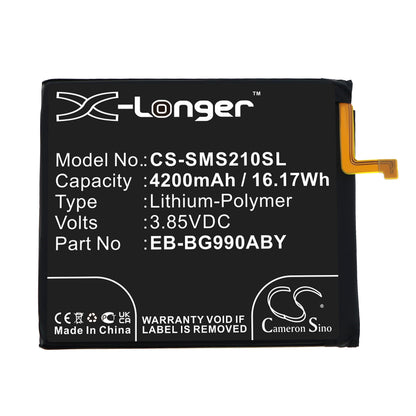 Replacement Battery for Samsung Galaxy S21 FE 5G – Mobile, SmartPhone – 4200mAh / 3.85V