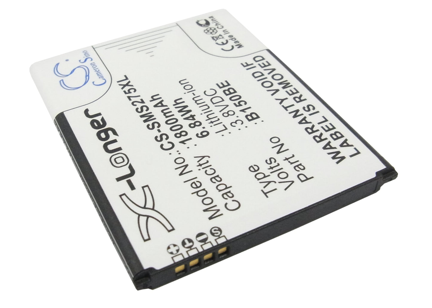 Replacement Battery for Samsung GT-S7275 – Mobile, SmartPhone – 1800mAh / 3.8V - image 2