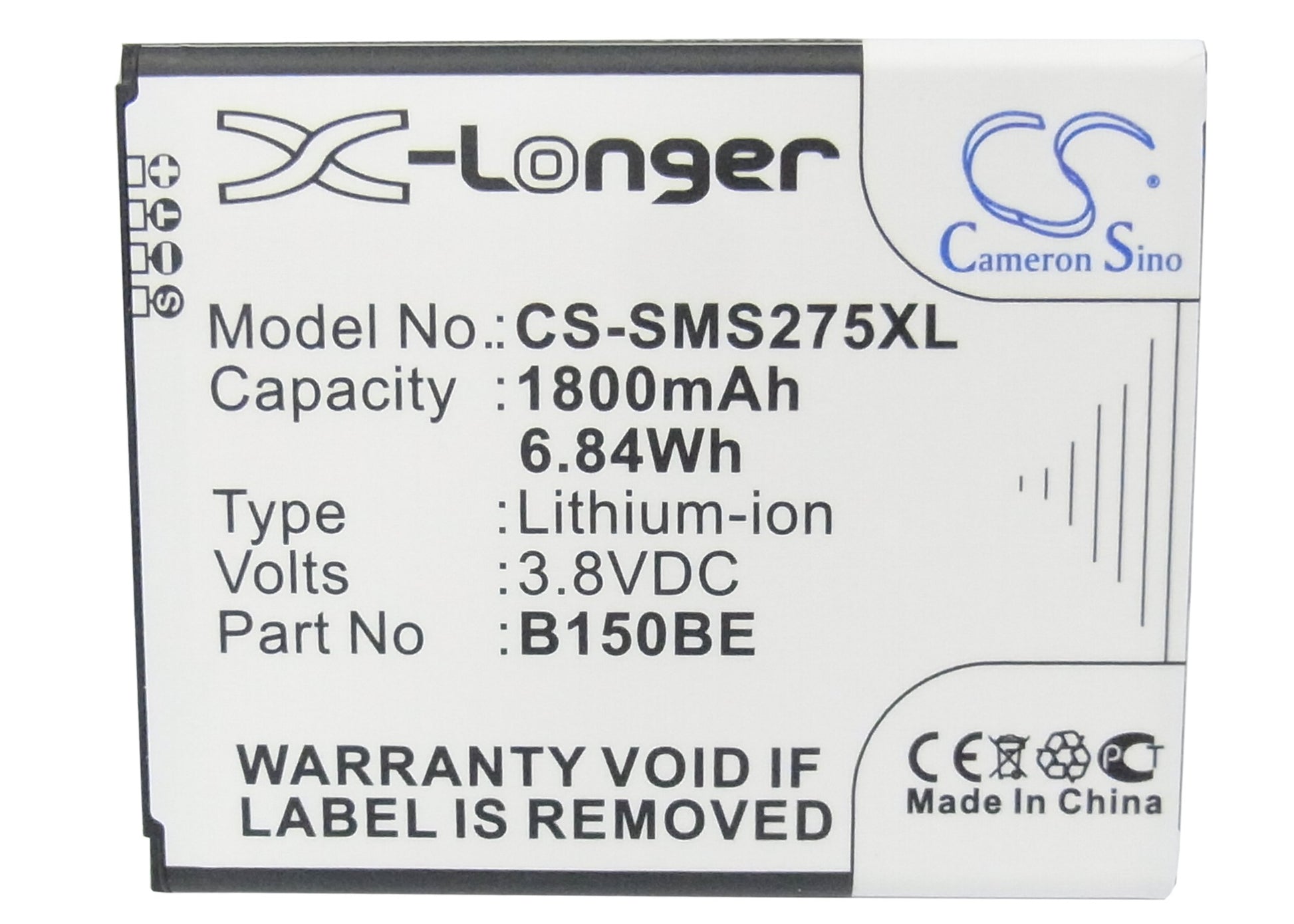 Replacement Battery for Samsung GT-S7275 – Mobile, SmartPhone – 1800mAh / 3.8V - image 5