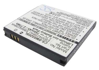 Replacement Battery for Samsung  GT-S5200 – Mobile, SmartPhone – 750mAh / 3.7V