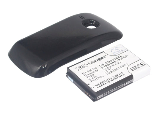 Replacement Battery for Samsung GT-S6500 – Mobile, SmartPhone – 2400mAh / 3.7V - image 1