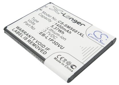 Replacement Battery for Samsung GT-S6810 – Mobile, SmartPhone – 1450mAh / 3.7V - image 1