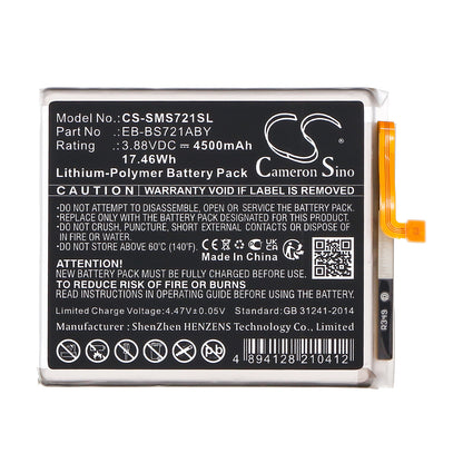 Replacement Battery for Samsung SM-S721 – Mobile, SmartPhone – 4500mAh / 3.88V