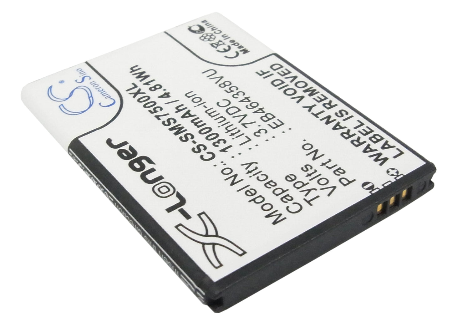 Replacement Battery for Samsung | AT&T GT-S7500 – Mobile, SmartPhone – 1300mAh / 3.7V - image 2