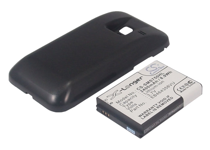 Replacement Battery for Samsung GT-S7500 – Mobile, SmartPhone – 2400mAh / 3.7V - image 1
