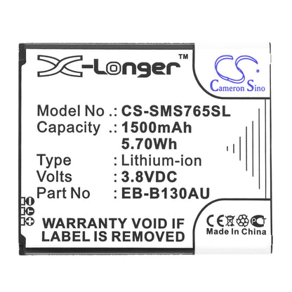 Replacement Battery for Samsung  GreatCall Touch 3 – Mobile, SmartPhone – 1500mAh / 5.70Wh / 3.8V