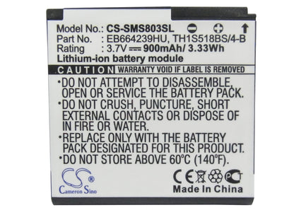 Replacement Battery for Verizon | Samsung SCH-U370 – Mobile, SmartPhone – 900mAh / 3.7V - image 5
