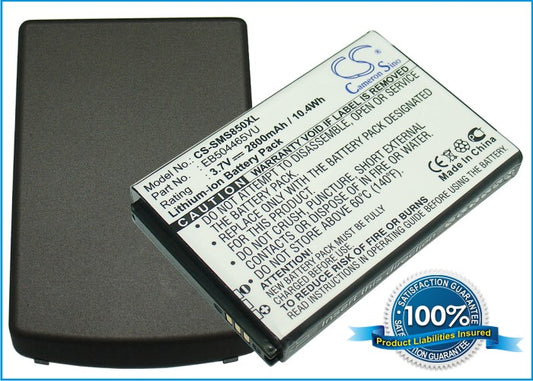 Replacement Battery for Samsung S8500 – Mobile, SmartPhone – 2800mAh / 3.7V - image 1