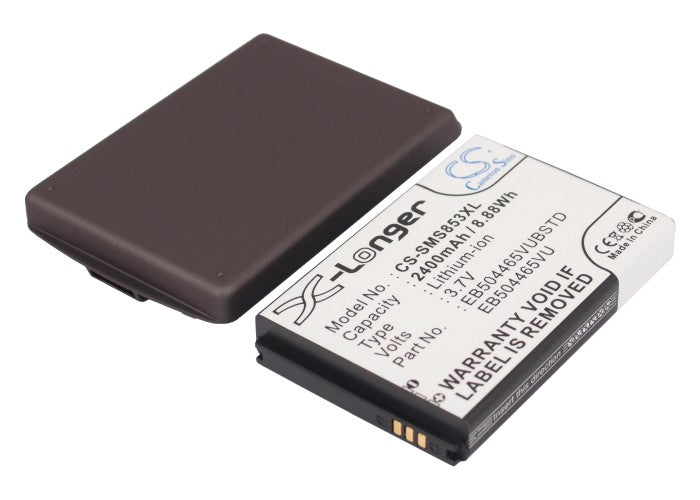 Replacement Battery for Samsung GT-S8530 – Mobile, SmartPhone – 2400mAh / 3.7V - image 1