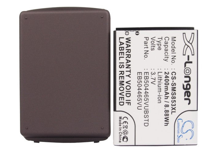Replacement Battery for Samsung GT-S8530 – Mobile, SmartPhone – 2400mAh / 3.7V - image 5