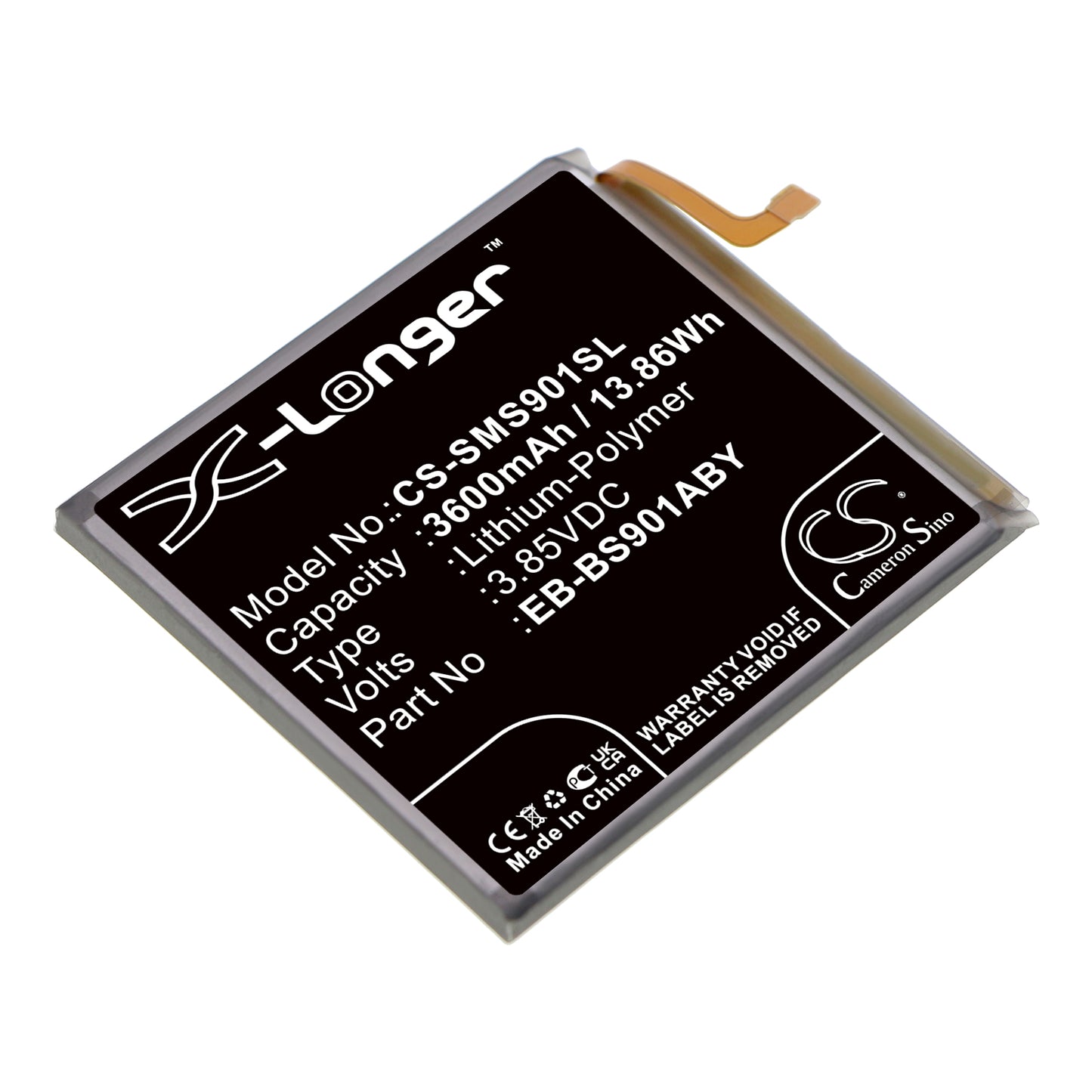 Replacement Battery for Samsung Galaxy S22 5G – Mobile, SmartPhone – 3600mAh / 3.85V - image 1