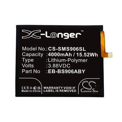 Replacement Battery for Samsung Galaxy S22 Plus 5G – Mobile, SmartPhone – 4000mAh / 3.88V