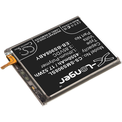Replacement Battery for Samsung  Galaxy S22 Ultra 5G – Mobile, SmartPhone – 4550mAh / 17.52Wh / 3.85V