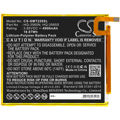 Replacement Battery for Samsung Galaxy Tab A7 Lite – Tablet – 4900mAh / 3.85V - image 3