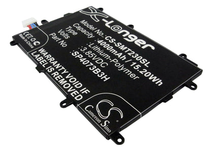 Replacement Battery for Samsung SM-230 – Tablet – 4000mAh / 3.85V - image 1
