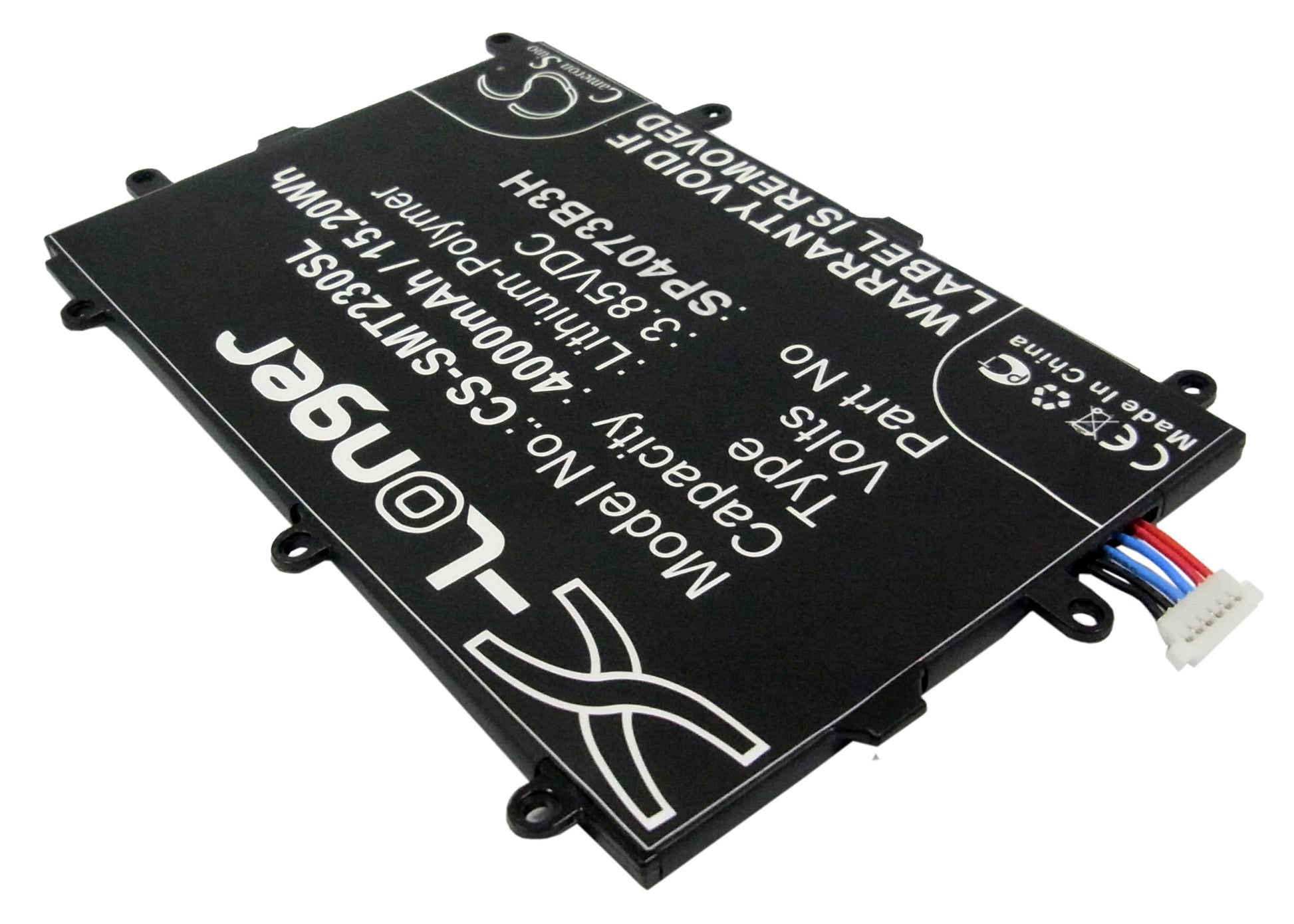 Replacement Battery for Samsung SM-230 – Tablet – 4000mAh / 3.85V - image 2
