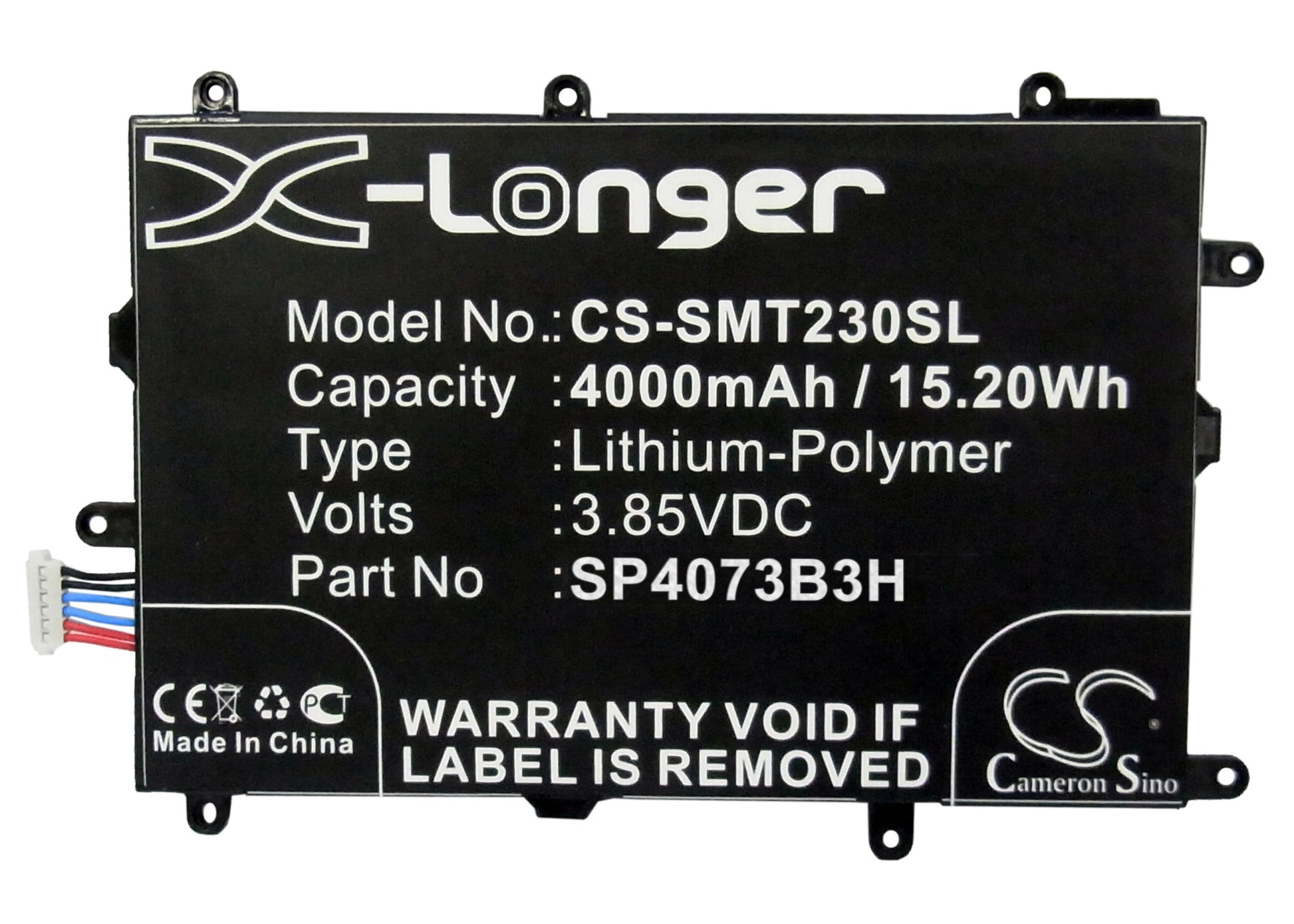 Replacement Battery for Samsung SM-230 – Tablet – 4000mAh / 3.85V - image 5