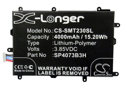Replacement Battery for Samsung SM-230 – Tablet – 4000mAh / 3.85V - image 5
