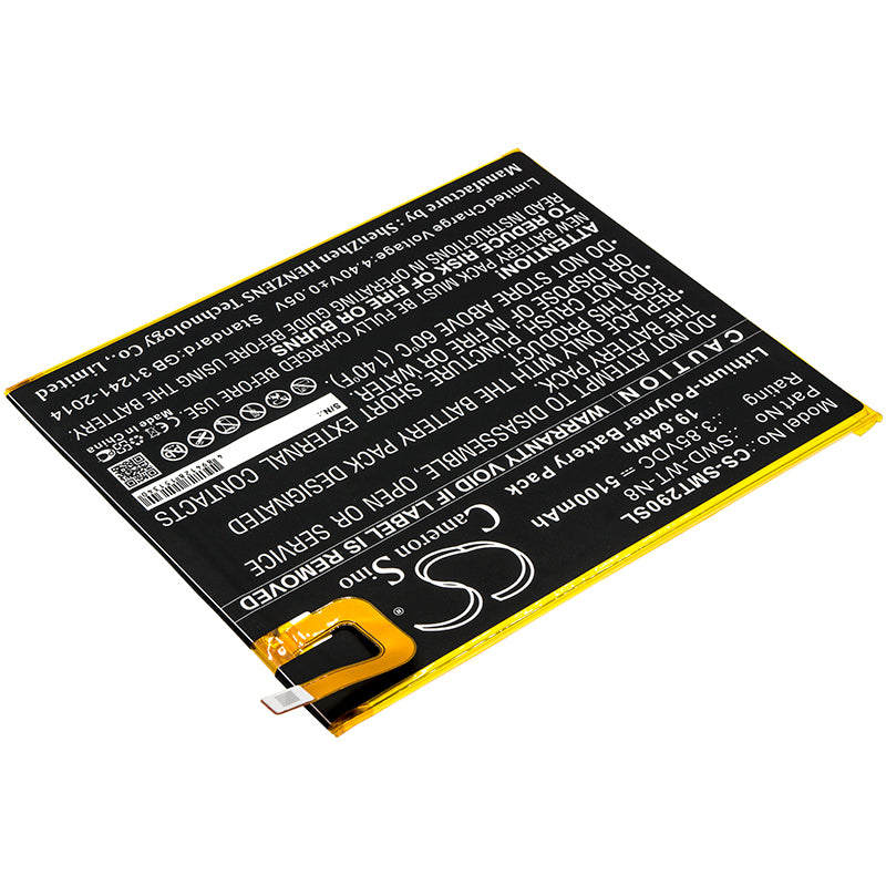 Replacement Battery for Samsung Galaxy Tab A 8.0 2019 – Tablet – 5100mAh / 3.85V - image 2