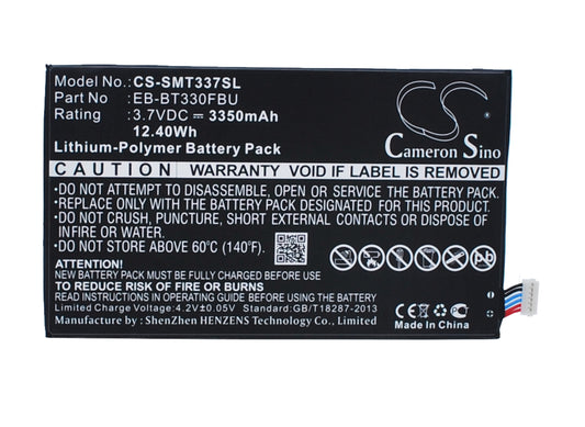 Replacement Battery for Samsung Galaxy Tab 4 8.0 – Tablet – 3350mAh / 3.7V - image 1