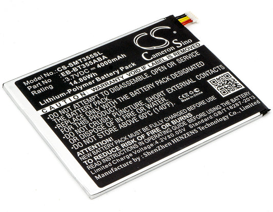 Replacement Battery for Samsung SM-T355 – Tablet – 4000mAh / 3.7V - image 1