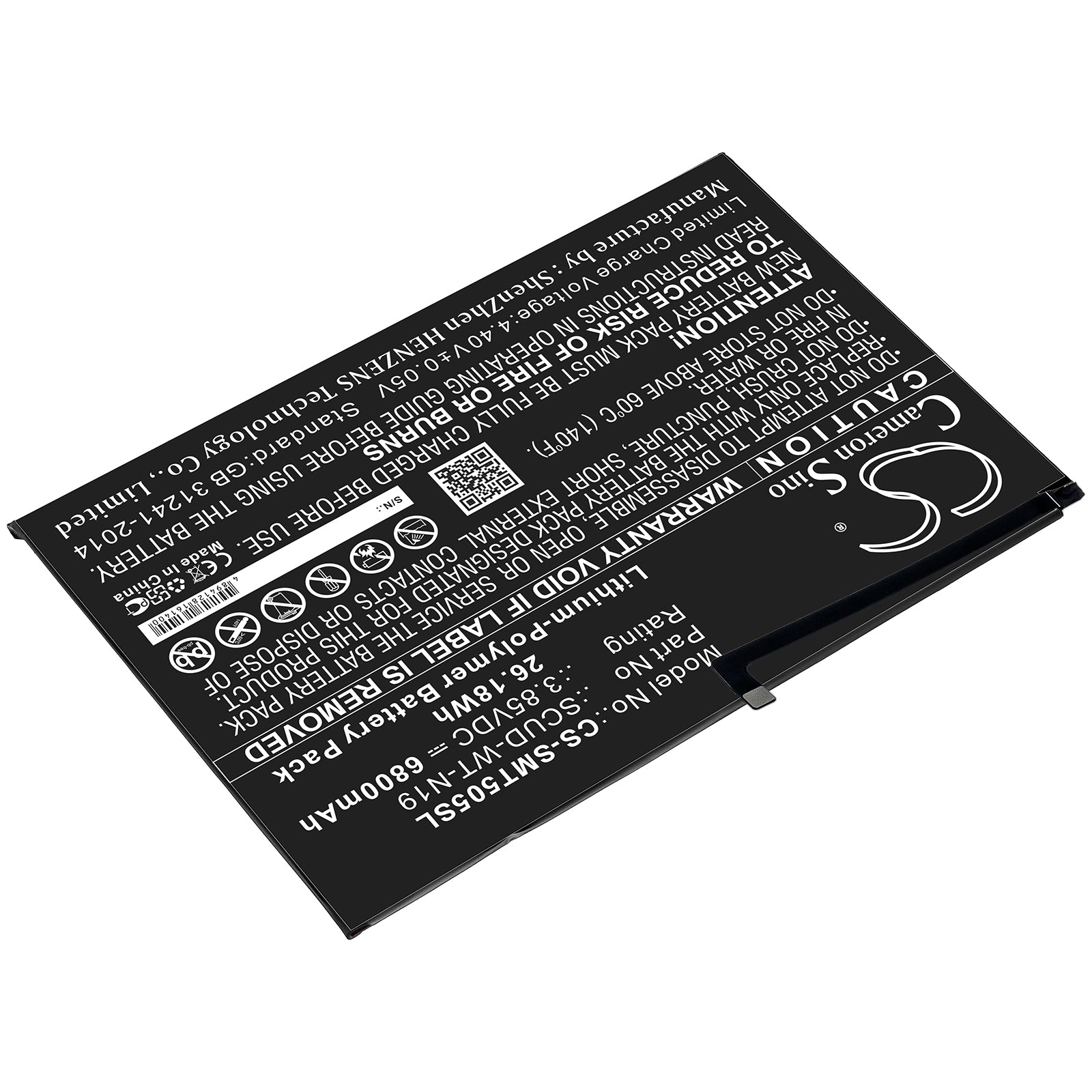 Replacement Battery for Samsung Galaxy Tab A7 10.4 2020 – Tablet – 6800mAh / 3.85V - image 2