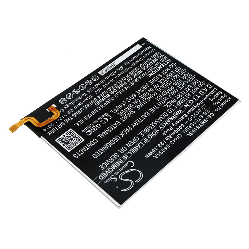 Replacement Battery for Samsung SM-T510 – Tablet – 6000mAh / 3.85V - image 2