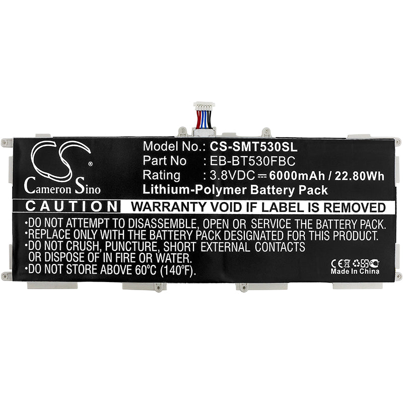 Replacement Battery for Samsung SM-T530 – Tablet – 6000mAh / 3.8V - image 3