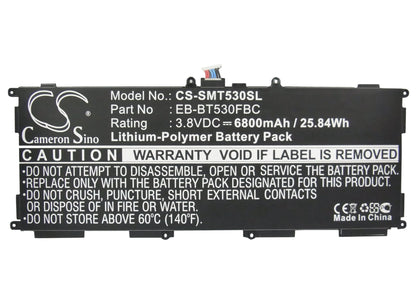 Replacement Battery for Samsung SM-T530 – Tablet – 6000mAh / 3.8V - image 5
