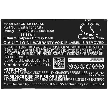 Replacement Battery for Samsung Tab Active Pro – Tablet – 8800mAh / 3.85V - image 3