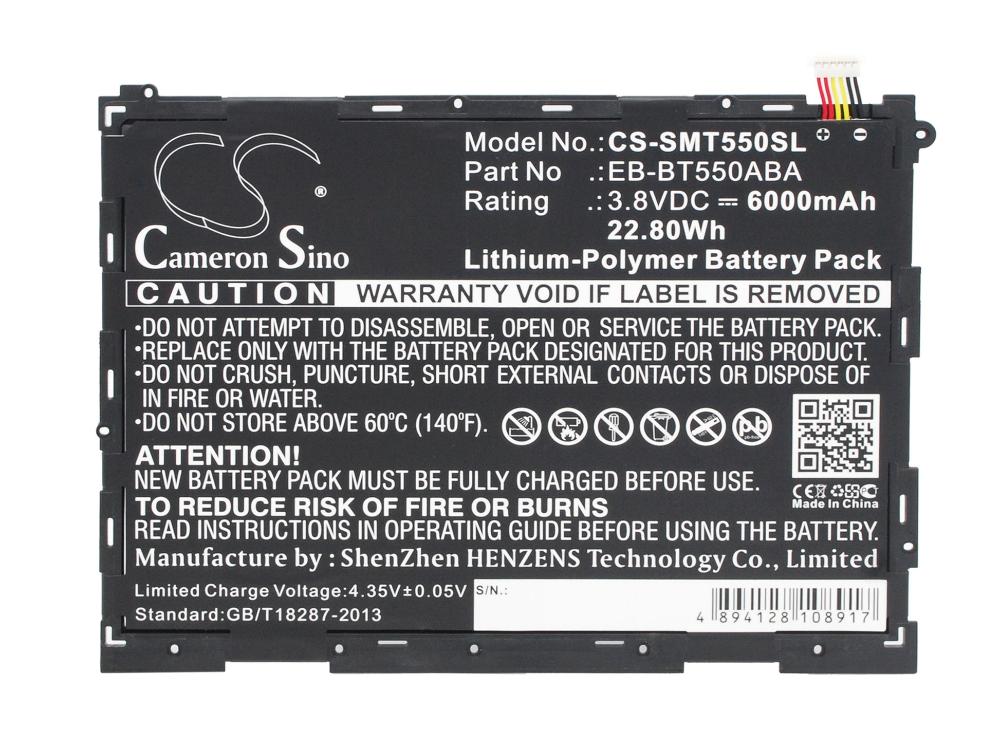 Replacement Battery for Samsung Galaxy Tab A 9.7 – Tablet – 6000mAh / 3.8V - image 5
