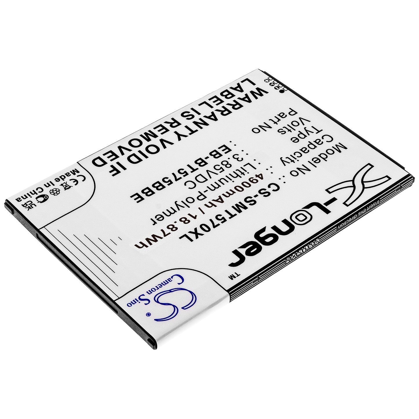 Replacement Battery for Samsung Galaxy Tab Active 3 – Tablet – 4900mAh / 3.85V - image 2