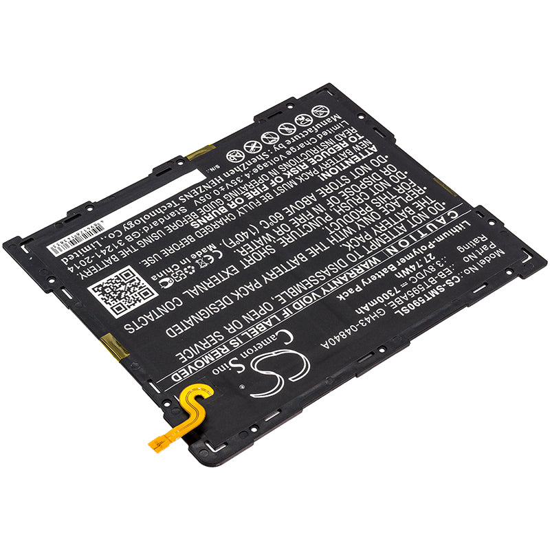 Replacement Battery for Samsung SM-T590 – Tablet – 7300mAh / 3.8V - image 2