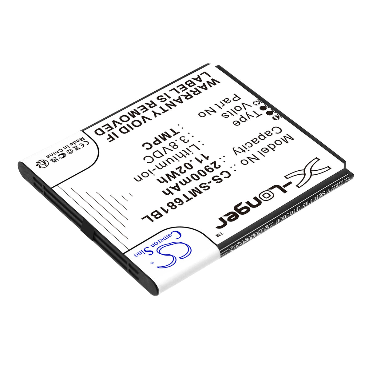 Replacement Battery for Sunni P2 LITE SE – Payment Terminal – 2900mAh / 3.8V