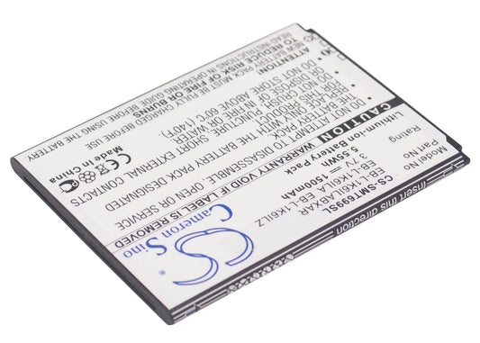 Replacement Battery for T-Mobile  Galaxy Stratosphere 2 – Mobile, SmartPhone – 1500mAh/5.55Wh / 3.7V
