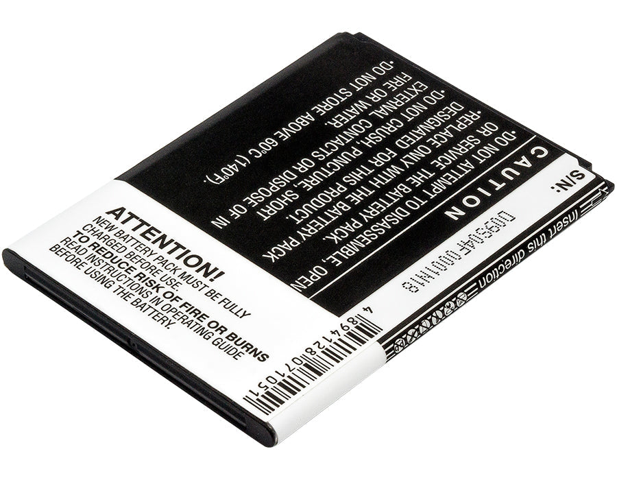 Replacement Battery for T-Mobile  Galaxy Stratosphere 2 – Mobile, SmartPhone – 1800mAh/6.66Wh / 3.7V