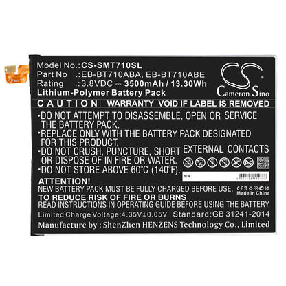 Replacement Battery for Samsung SM-T710 – Tablet – 3500mAh / 3.8V - image 3