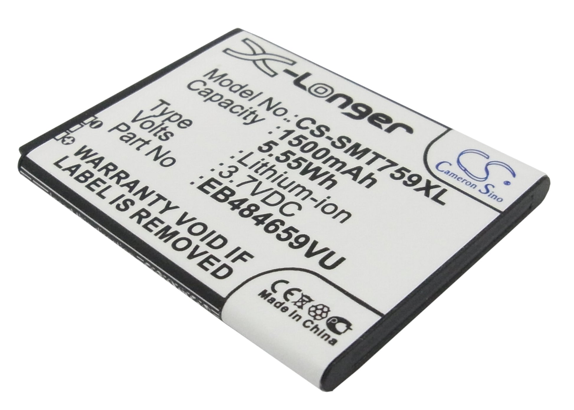 Replacement Battery for BoostMobile | T-Mobile | Samsung Transform Ultra – Mobile, SmartPhone – 1500mAh / 3.7V - image 1