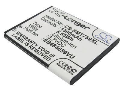 Replacement Battery for BoostMobile | T-Mobile | Samsung Transform Ultra – Mobile, SmartPhone – 1500mAh / 3.7V - image 1