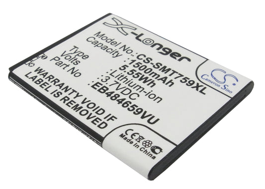 Replacement Battery for BoostMobile | T-Mobile | Samsung Transform Ultra – Mobile, SmartPhone – 1500mAh / 3.7V - image 1
