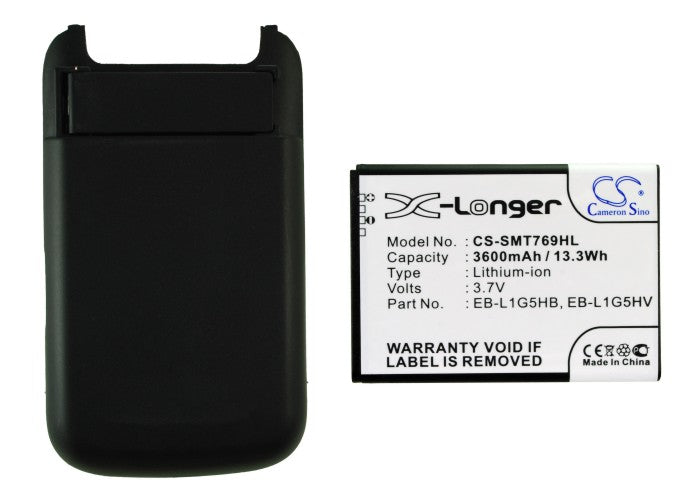 Replacement Battery for Samsung  Galaxy S Blaze 4G – Mobile, SmartPhone – 3600mAh/13.3Wh / 3.7V