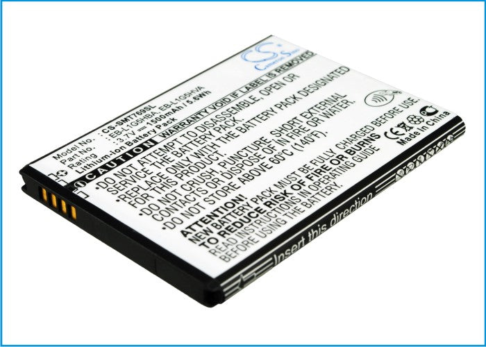 Replacement Battery for T-Mobile  Galaxy S Blaze 4G – Mobile, SmartPhone – 1500mAh/5.55Wh / 3.7V