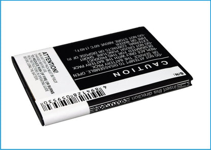 Replacement Battery for Samsung  Exhilarate – Mobile, SmartPhone – 1750mAh/6.5Wh / 3.7V